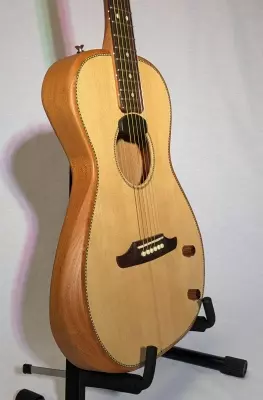 Fender - Highway Series Parlor Acoustic/Electric Guitar, Rosewood Fingerboard - Natural 6